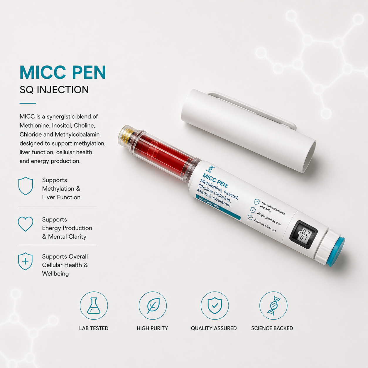 MICC Metabolic Support Pen