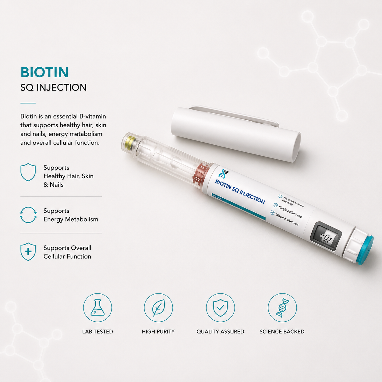 Nova Biotin Pen | 15mg/0.6ml