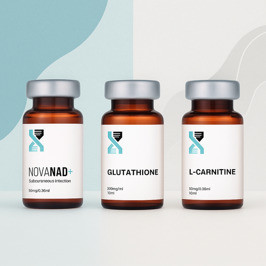 Wellness Pack (NAD+, Glutathione, L-Carnitine)